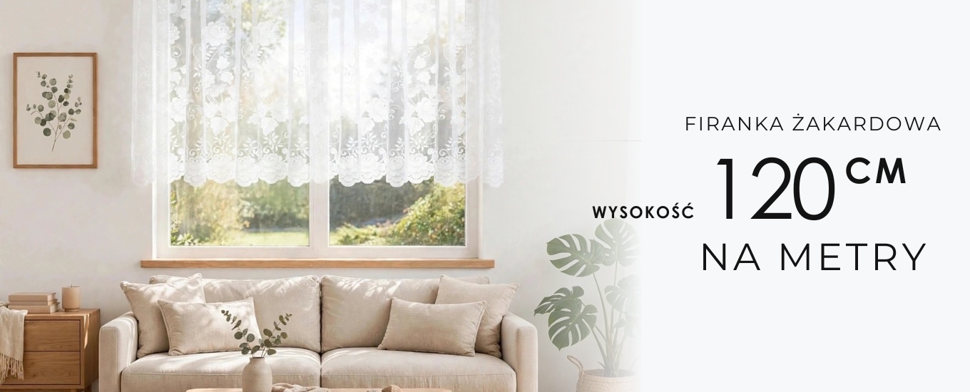 BANER Firanka 023006 120cm